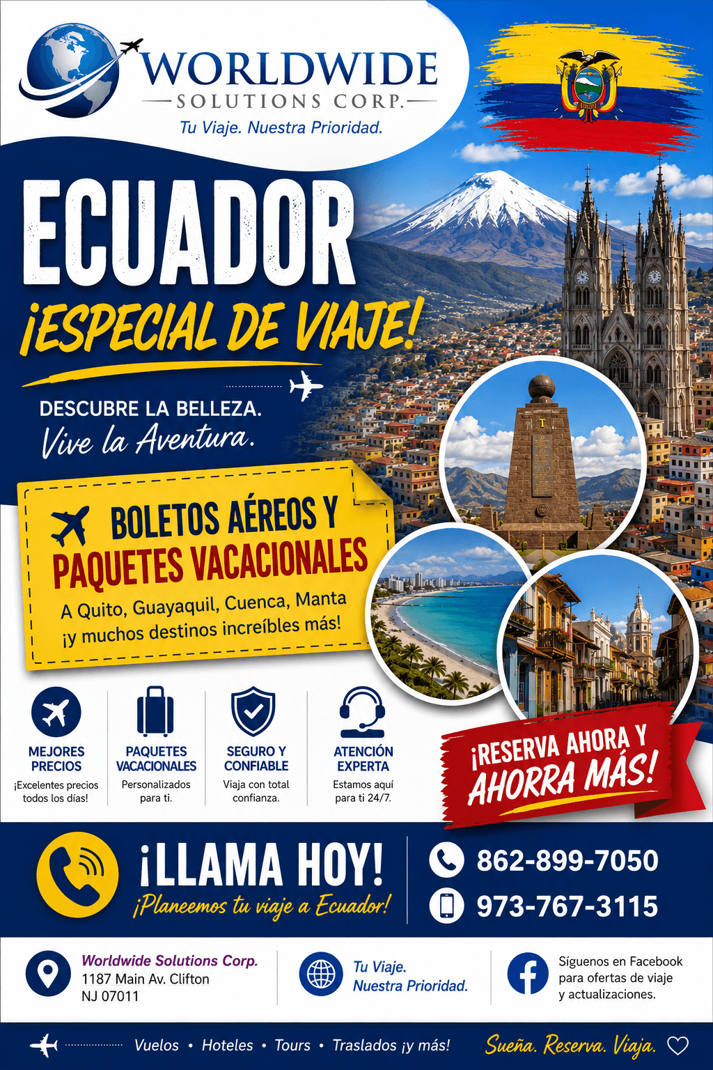 Servicios de planificación de viajes