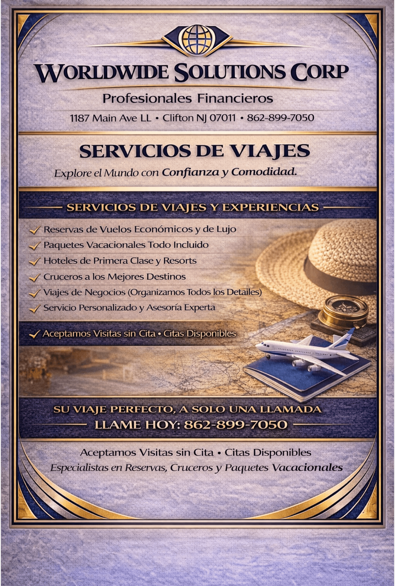 Servicios de planificación de viajes